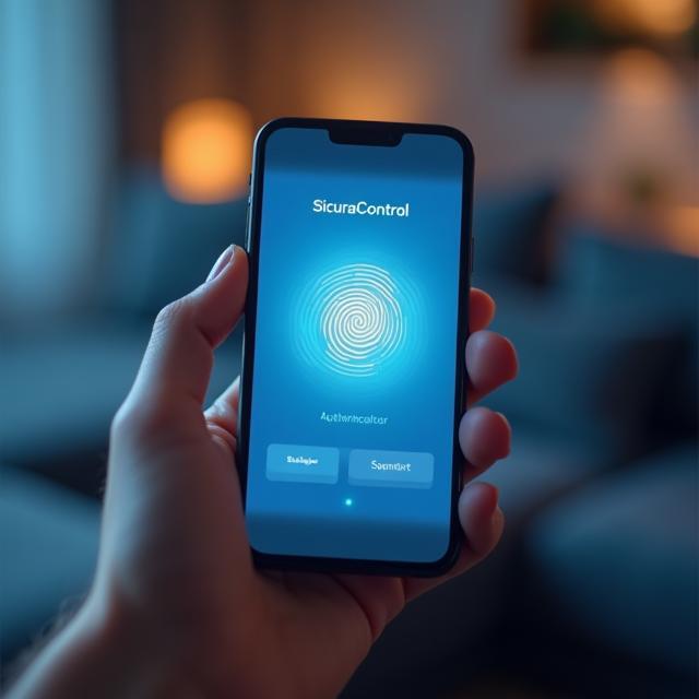App SicuraControl su smartphone